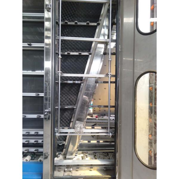 Black & Blue Glass Washing And Drying Machine With Low Power Consumption