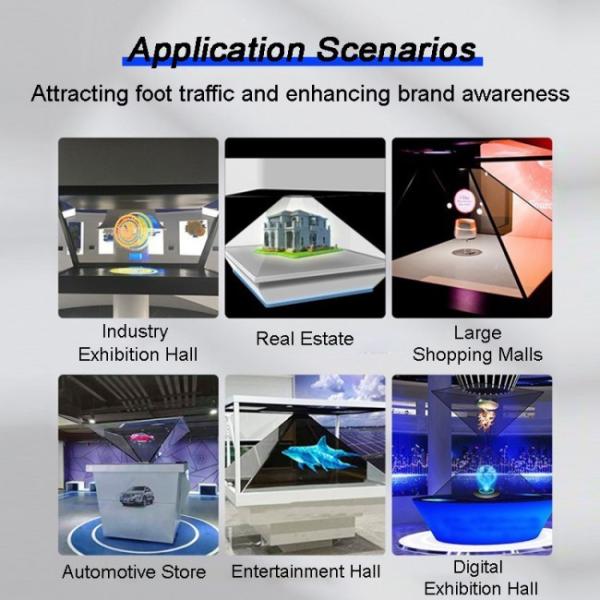 32 inch 180-Degree 3D Holographic Showcase Cabinet Manufacturer Museum-Grade Floating Projection Display Cabinet