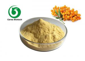 China Yellow Fruit Juice Powder Sea Buckthorn Powder For Beverages Food Eco Friendly on sale