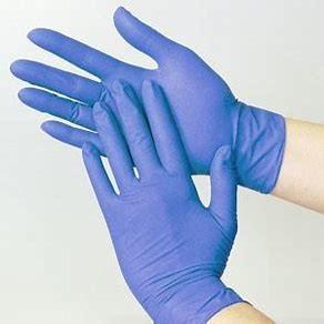 5 Mil Nitrile Thermoplastic Elastomer Disposable Gloves Large Biodegradable