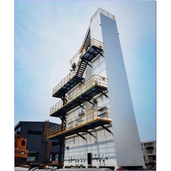 CO2 Recovery Ethylene Carbon Steel Aluminum Cold Box LNG 110bar