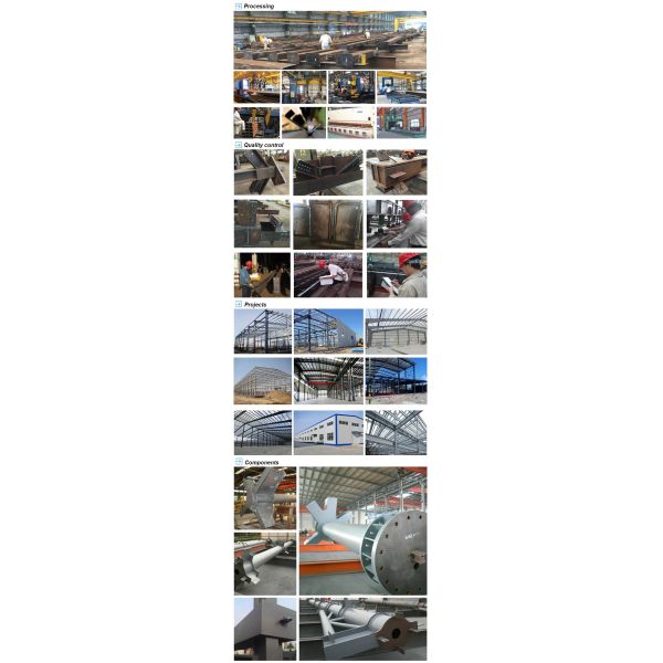 Customizable Dimensions Corrosion Resistant Prefabricated Steel Structure Building for Fast Construction Speed in Agricultural Applications