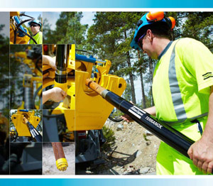 High Efficiency DTH Hammer Water Well Drilling Tools 2 Inch - 12 Inch