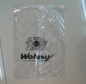 Buy cheap custom recycling zip lock plastic bags for clothes black polythene bags industry product