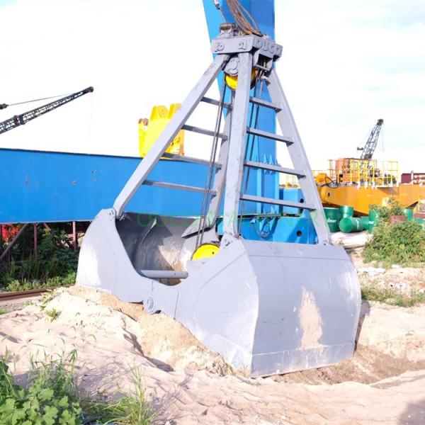 2 rope Hydraulic Scrap Clamshell Grab Bucket