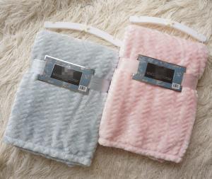 Buy cheap Small Jacquard Style Flannel Blanket For Baby , Children Kids Throw Blanket product