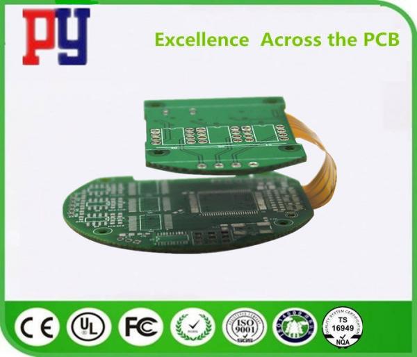 4 Polyimide Rigid Flex PCB Digital Television D Tinned Circuit Board Industry Application