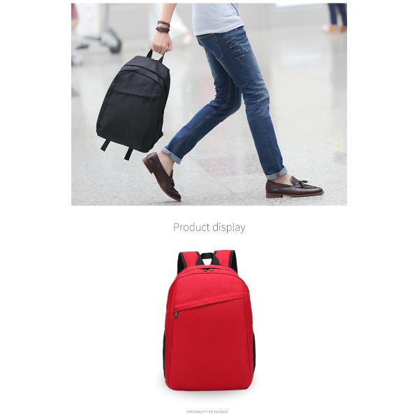 Factory wholesale custom logo solid color leisure fashion school students waterproof backpack school bag For Girls Boy Teenagers