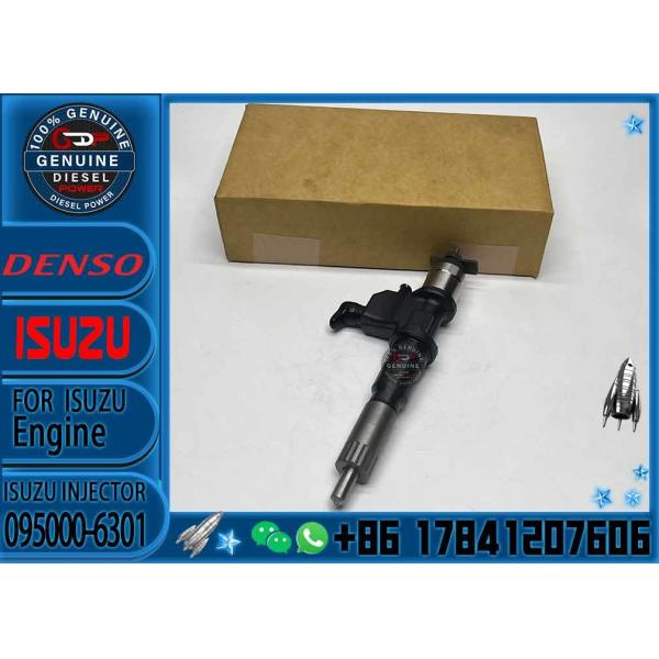 High Quality Common Rail Injector 1-15300436-0 095000-6300 095000-6301 for 6WF1 6WG1 Diesel Nozzle Assembly