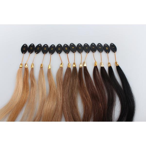 Customized Human P1b/2# Color Clip In Hair Extensions Straight 120 Grams