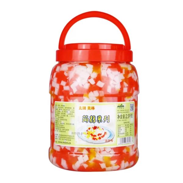 Freshly Natural Lemon Strawberry Green apple mango Peach Lychee Blueberry Block 3Q Color (crystal Fruit) Coconut Fruit Juice
