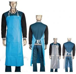 China Waterproof Kitchen TPU Bib Protective Clothing Aprons For Cleaning Oil Resistance on sale