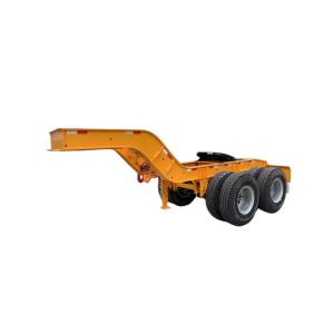 Buy cheap Heavy Duty Full Cargo Trailer Dolly Trailer High Strength Full Thickness Drop Deck Semi Trailer For Sale In Mongolia product
