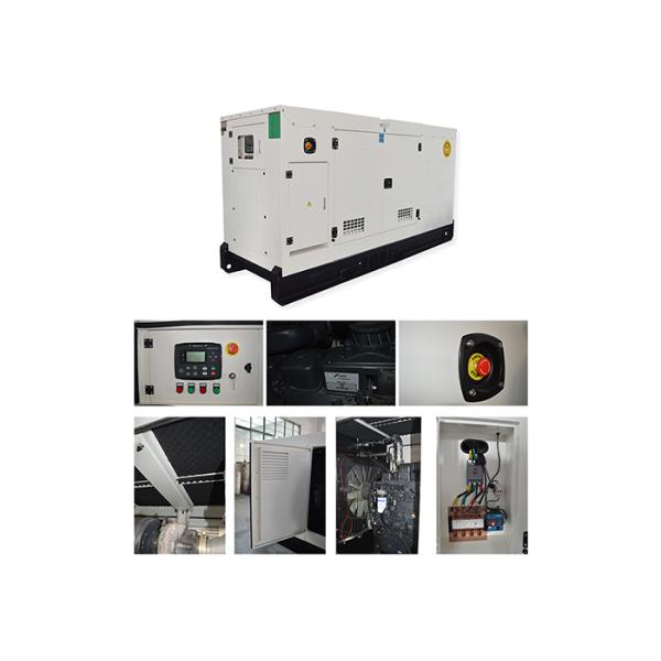 Super Genset Silent Generator Set Prime Power 100kw / 125kva