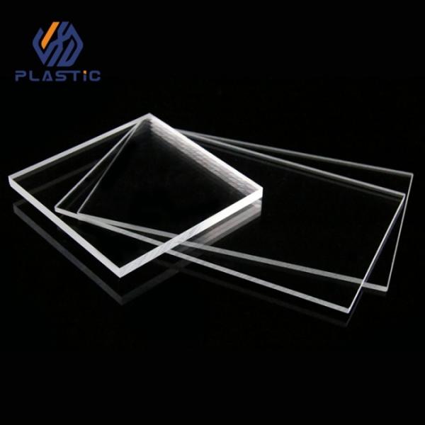 Etching 3mm Clear Cast Acrylic Sheet Scratch Resistant 4ft 8ft