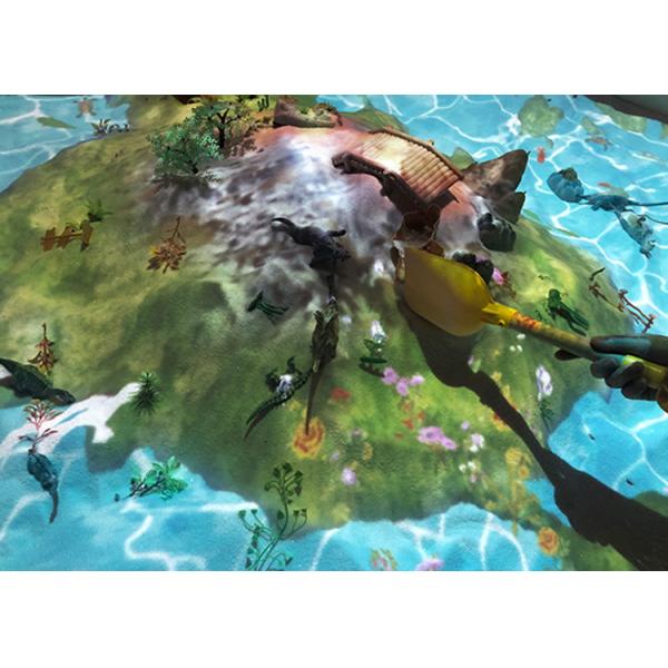 Sandbox Interactive Projector Games Sand Table For Children Simulation Scene Model