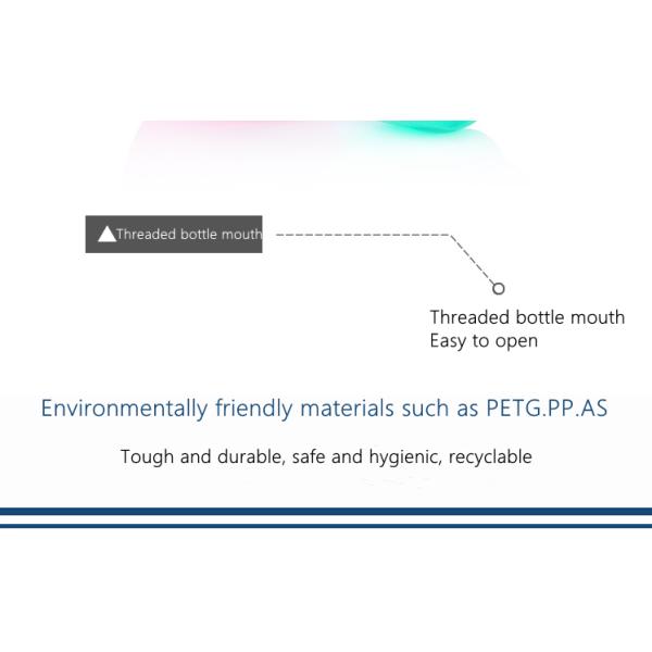 30g 50g 100g 120g 4oz Cream Packaging Clear Pet Plastic Cosmetic Jars With Plastic Lid
