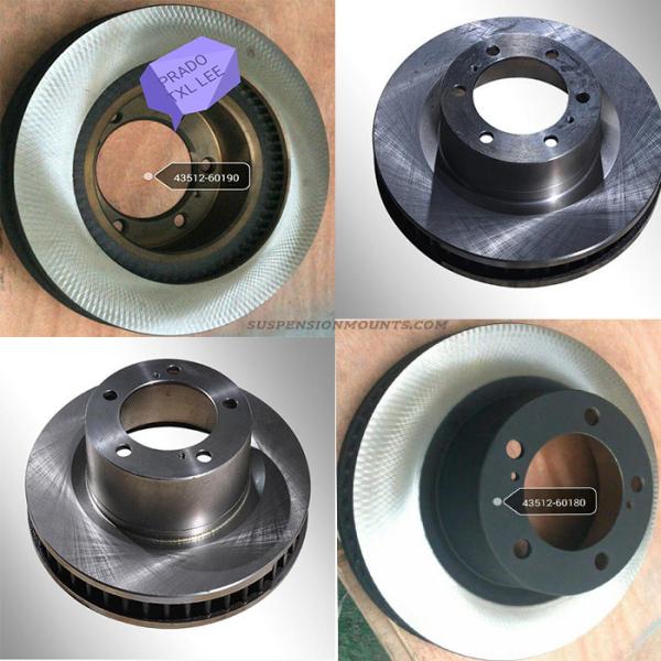 Lexus LX450D 460 570 Front Axle Hub 43512-60180 Disc Rotorland Cruiser Prado