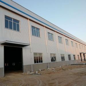 China Large Span Metal Building Industrial Steel Structure Warehouse Design on sale