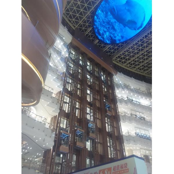 P31.25 Full Color Smd Advertising Window See Through Video Wall Transparent Led Screen