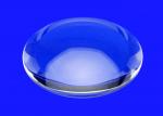 Clear Transparent Domed Sapphire Glass Ground And Beveled Edge Finish