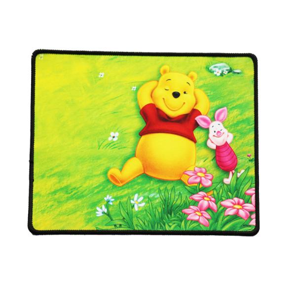 Nature Rubber Fabric Cloth Mouse Pad With Full Color Sublimation Printing