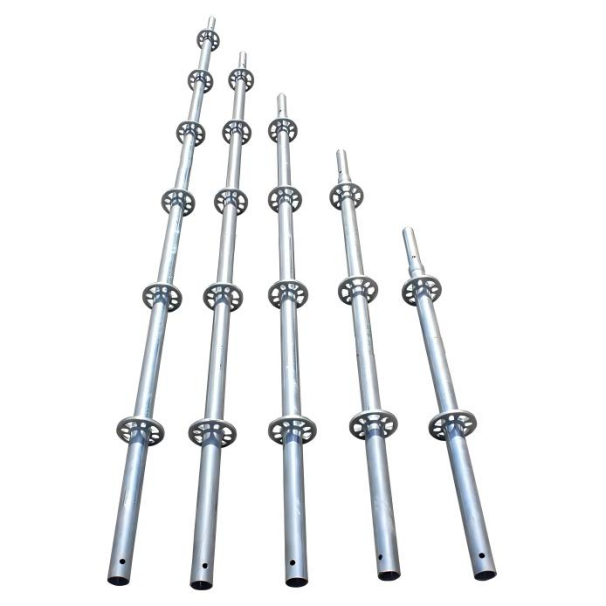 Modern Ring Lock Scaffold Heavy Duty Modular System Scaffolding Silver For Bridge Maintenance