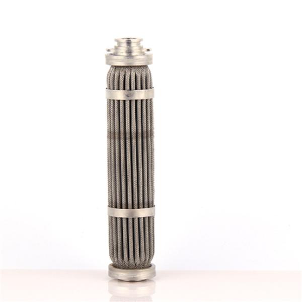 High Porosity Up To 90% And High Permeability sinter Metal Fiber Felt Filter Cartridge