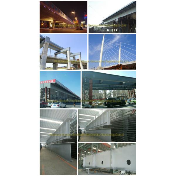 Temporary Q235 GB Standard Structural Steel Bridge