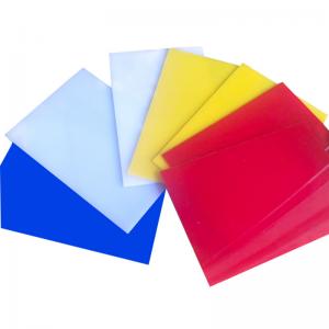 China Multifunction Colorful Frosted Acrylic Sheets Panels SGS Custom Cut For Crafts on sale