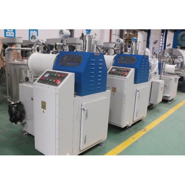 Horizontal Mixed Disc Type Sand Mill / Bead Mill 22kw 30L Capacity