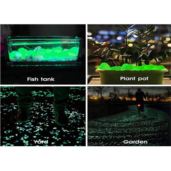 Wear Resistant Luminous Pebbles Glow Stones For Garden