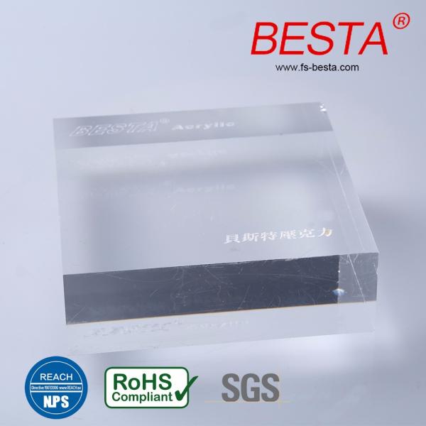 Moulding 24x36 2mm Transparent Acrylic Sheets With REACH Certificate