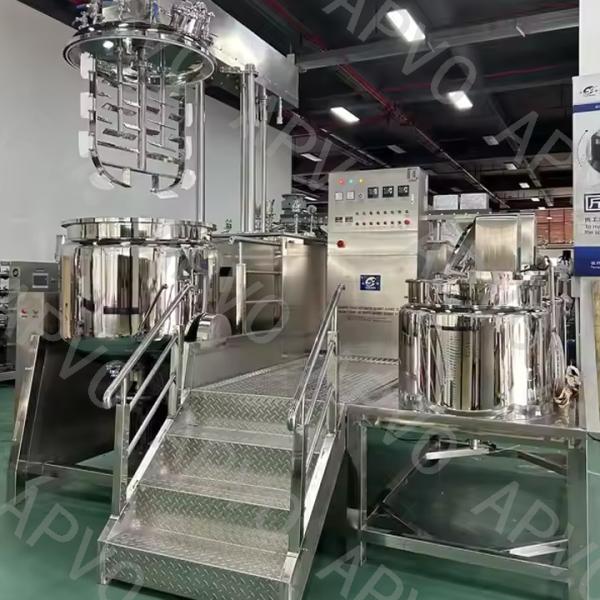 Cosmetic Cream Lotion Vacuum Homogenizer Emulsifying Mixing