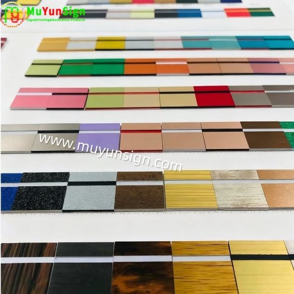 Laser Engraving ABS Sheet With Co Extruded Double Color Layers