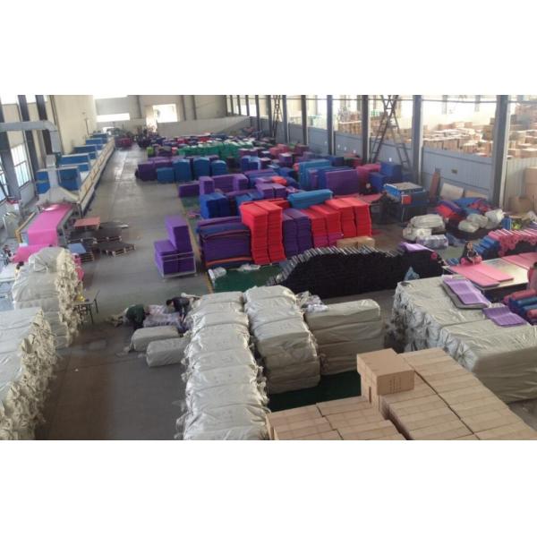 1.73M 6MM 8MM PVC Gym Anti Slip Exercise Mat Environmentally Friendly Exercise