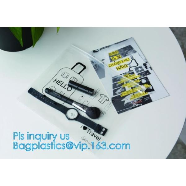Nylon Packaging Custom Printed Slider Laminated Plastic Zip Lock Clothing Bags For Clothes, Clothing Slider Packaging Pl