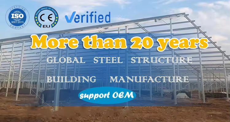 Mixed-Use Steel Structure Building with Warehouse and Office Space Barndominium KXD Steel Structure