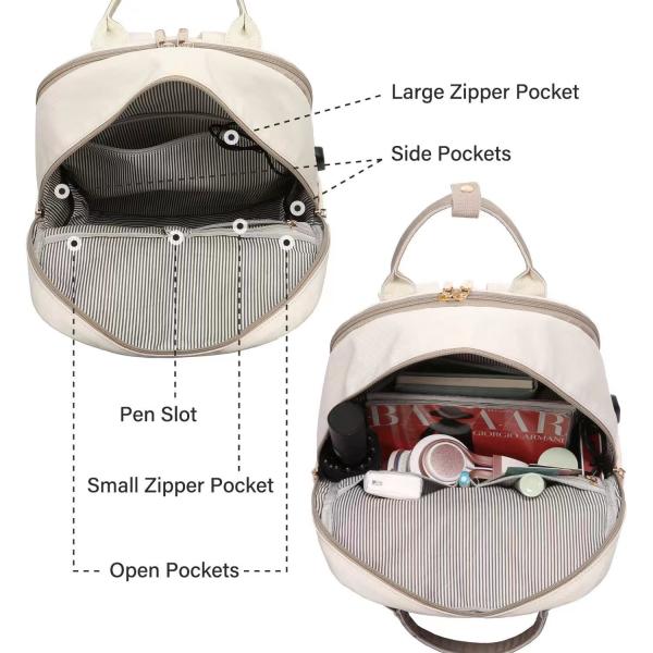 Breathable Design Backpack School Bag Nylon Material With Waist Strap ODM