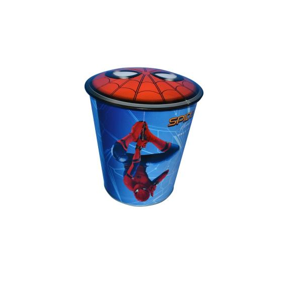 85oz Popcorn Tin Bucket for Bulk Packaging and Snack Presentation