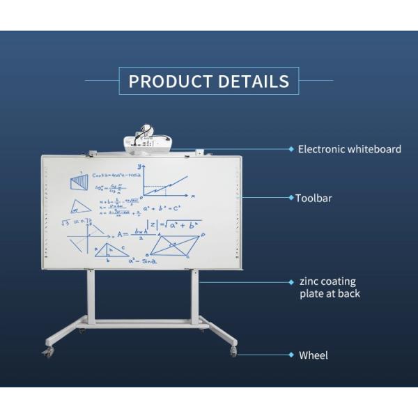 IR Technology Smart Interactive Whiteboard Online Teaching 82''