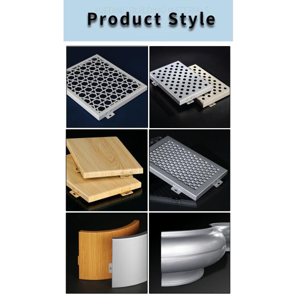 Aluminum Composite Panels Wall Cladding Exterior Decoration Ceilings Facades Building