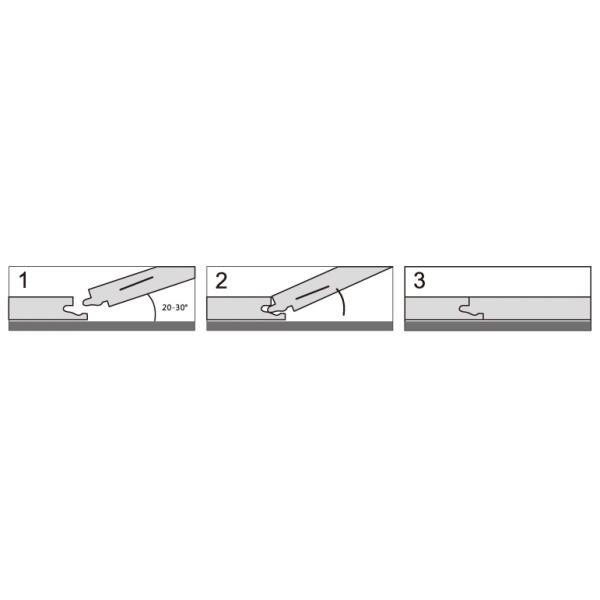 Bathroom Tiles Vinyl Click 7mm High Gloss SPC Rigid Flooring with Fireproof B1