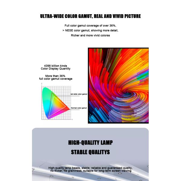 P1.25 P2.5 P2 Indoor LED Display Panel Video Wall Large Screen for Studio Command Control Room