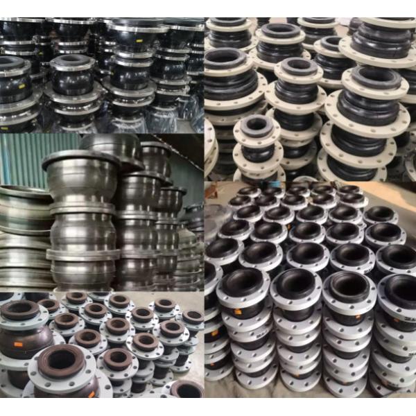 Pn16 Carbon Steel Flexible Concentric Epdm Rubber Expansion Joint Oil Resistant And Acid Resistant
