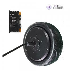 China AGV Electric Hub Motor Wheel 15Arms Rated Current 500kg on sale