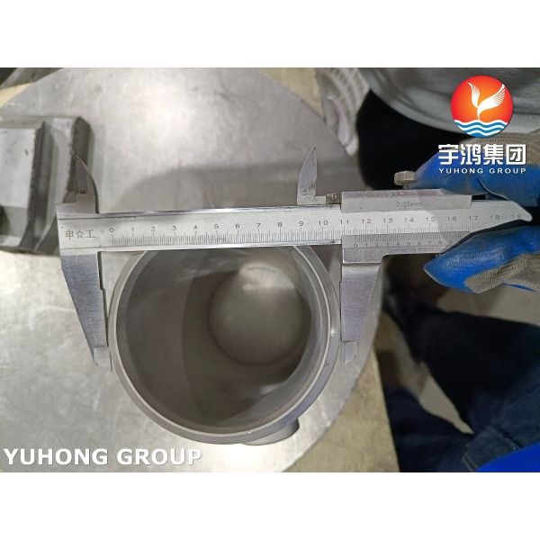 ASTM B366 C276 BW Equal & Unequal TEE High Corrosion Resistance Hastelloy C276 Butt Weld Pipe Fitting
