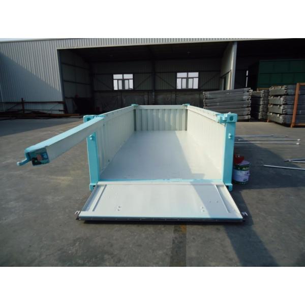 20ft Half Height Soft Open Top Container with Tarpaulin Roof Cover BV Certified High Capacity Bulk Ore Storage Solution