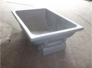 China Sow Mold Dross Pan For Aluminum Scrap Recycling on sale