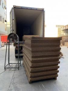 Buy cheap China Light& heat insulate recycled honeycomb paper core for furiture/door etc stuffer Factory good price agent needed product